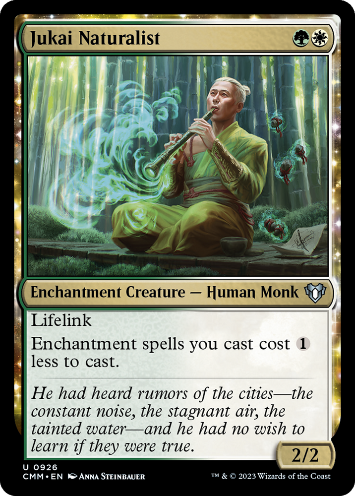 Jukai Naturalist [Commander Masters]