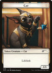 Cat (27) // Cat (28) Double-Sided Token [Secret Lair Drop Series]