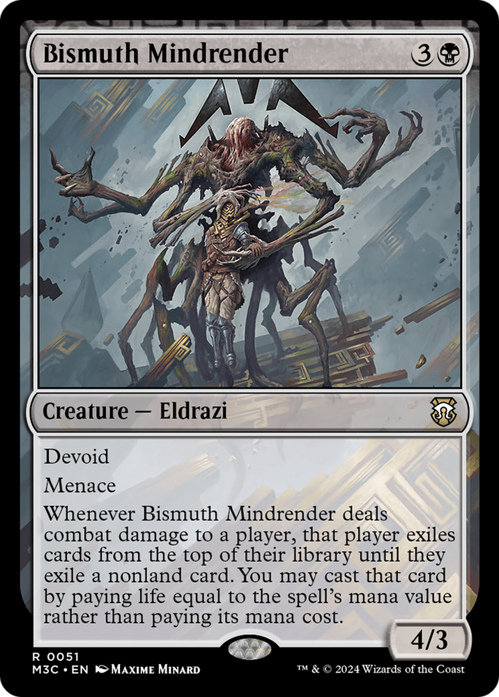 Bismuth Mindrender (Ripple Foil) [Modern Horizons 3 Commander]