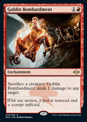 Goblin Bombardment (Foil Etched) [Modern Horizons 2]