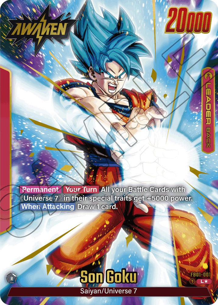 Son Goku (FB01-001) (Alternate Art) [Awakened Pulse]