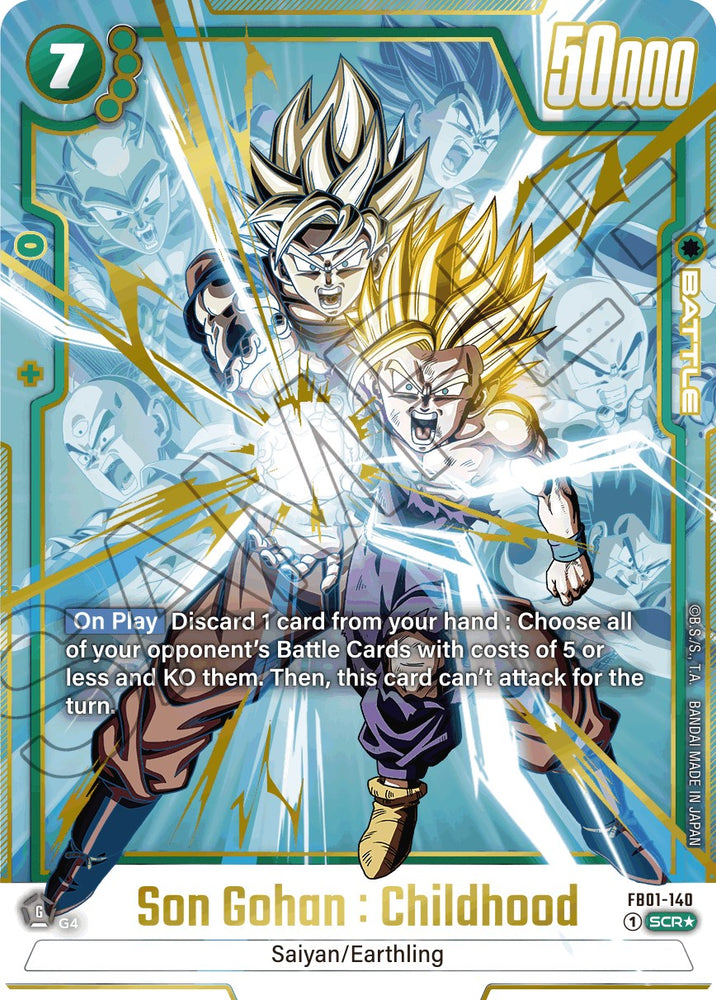 Son Gohan : Childhood (FB01-140) (Alternate Art) [Awakened Pulse]