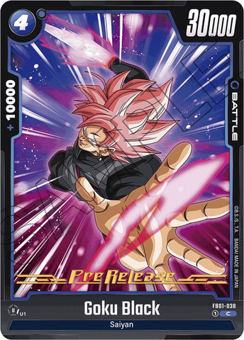 Goku Black (FB01-038) [Awakened Pulse Pre-Release Cards]