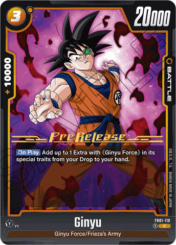 Ginyu (FB01-110) [Awakened Pulse Pre-Release Cards]