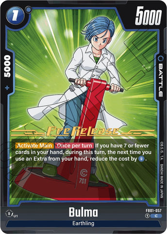 Bulma [Awakened Pulse Pre-Release Cards]