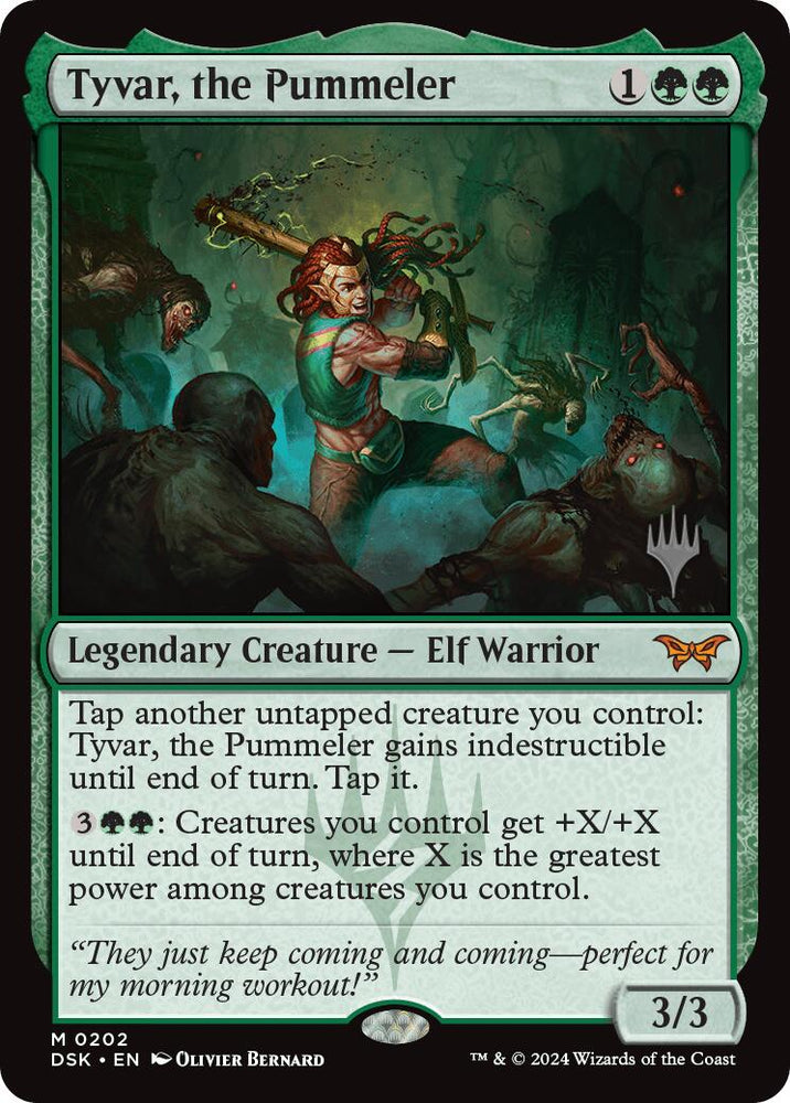 Tyvar, the Pummeler [Duskmourn: House of Horror Promos]