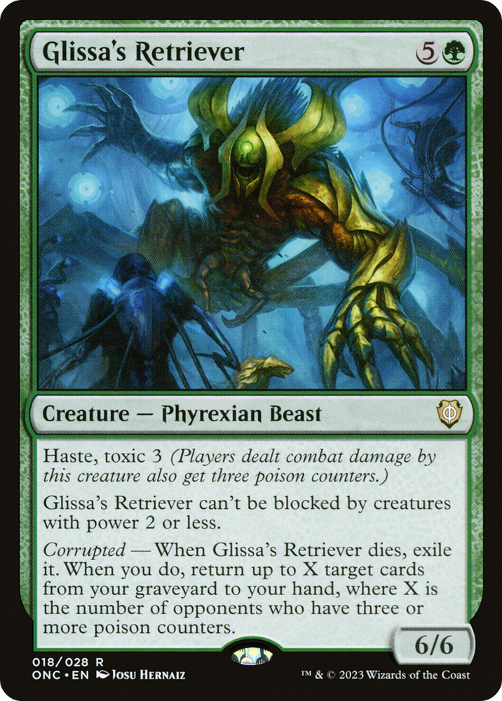 Glissa's Retriever [Phyrexia: All Will Be One Commander]