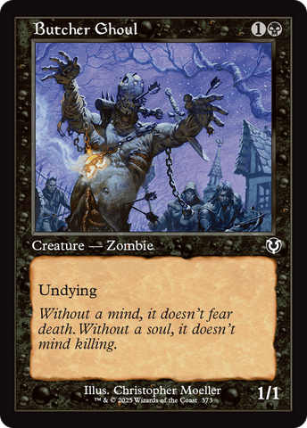 Butcher Ghoul (Retro Frame) [Innistrad Remastered]