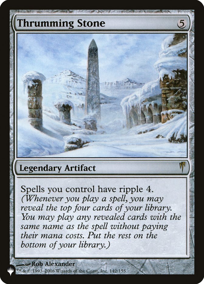 Thrumming Stone [The List]