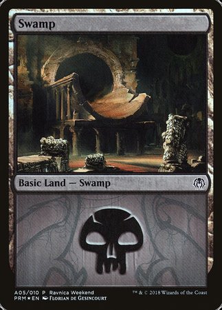 Swamp - Golgari (A05) [GRN Ravnica Weekend]