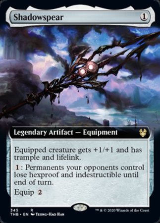 Shadowspear (Extended Art) [Theros Beyond Death]