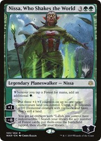 Nissa, Who Shakes the World [Promo Pack: Throne of Eldraine]