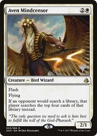 Aven Mindcensor [Promo Pack: Theros Beyond Death]