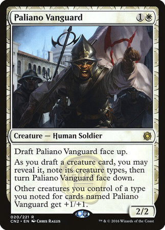 Paliano Vanguard [Conspiracy: Take the Crown]