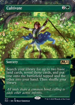 Cultivate (Alternate Art) [Core Set 2021]