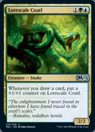 Lorescale Coatl [Core Set 2021]