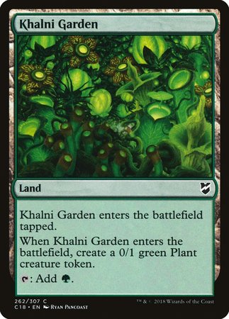 Khalni Garden [Commander 2018]