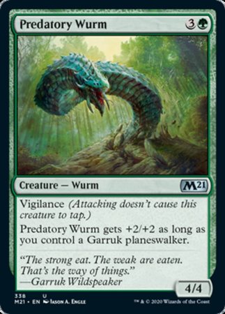 Predatory Wurm [Core Set 2021]