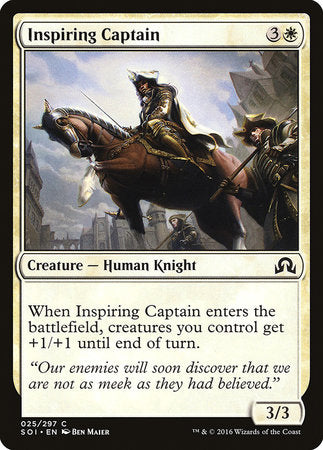 Inspiring Captain [Shadows over Innistrad]