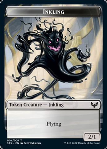 Inkling // Spirit Token [Strixhaven: School of Mages Tokens]