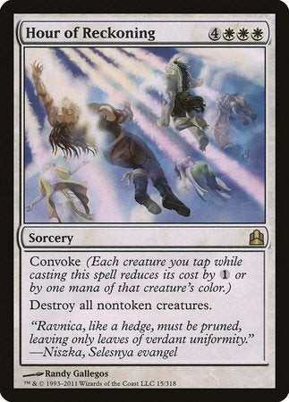 Hour of Reckoning [Commander 2011]