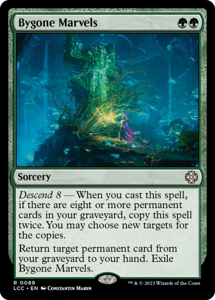 Bygone Marvels [The Lost Caverns of Ixalan Commander]