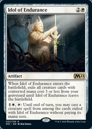 Idol of Endurance [Core Set 2021]