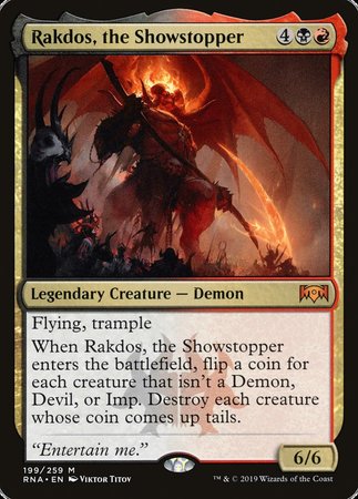 Rakdos, the Showstopper [Ravnica Allegiance]