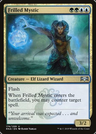 Frilled Mystic [Ravnica Allegiance]