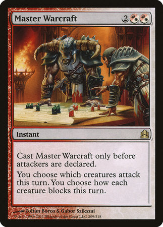 Master Warcraft [Commander 2011]