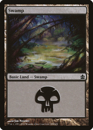 Swamp (309) [Commander 2011]