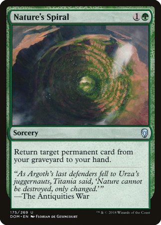 Nature's Spiral [Dominaria]