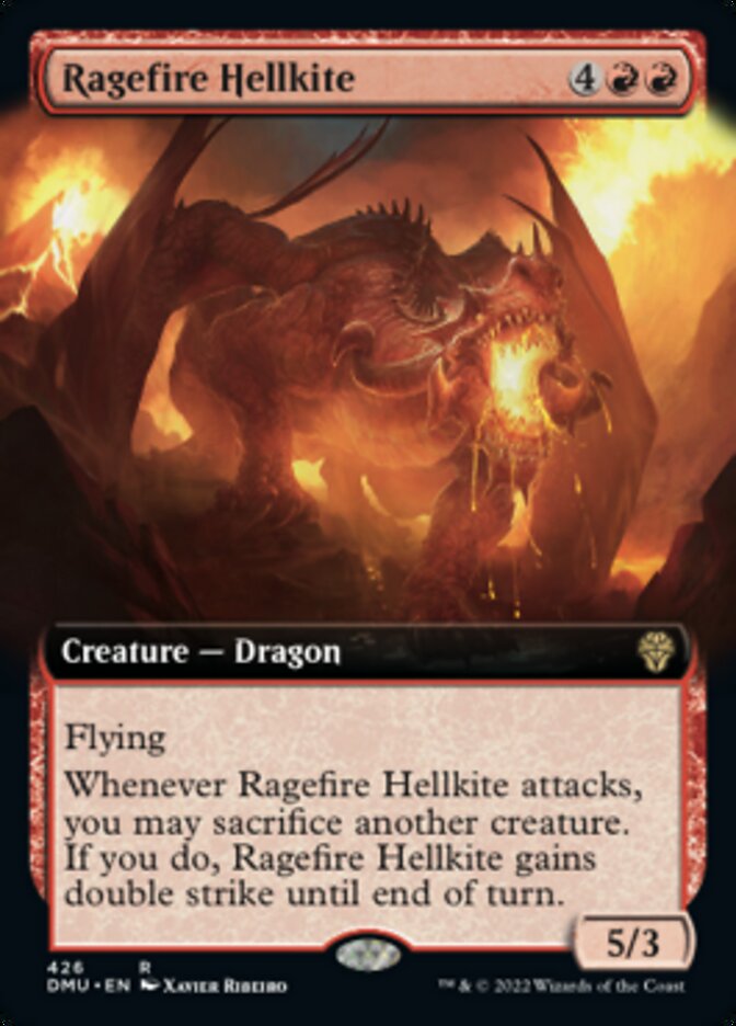 Ragefire Hellkite (Extended Art) [Dominaria United]