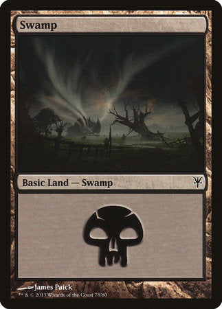 Swamp (78) [Duel Decks: Sorin vs. Tibalt]