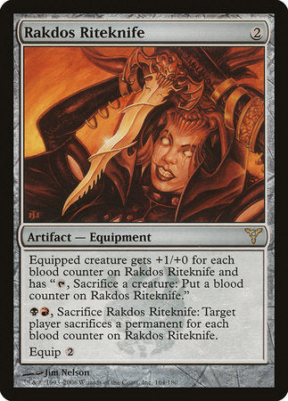 Rakdos Riteknife [Dissension]