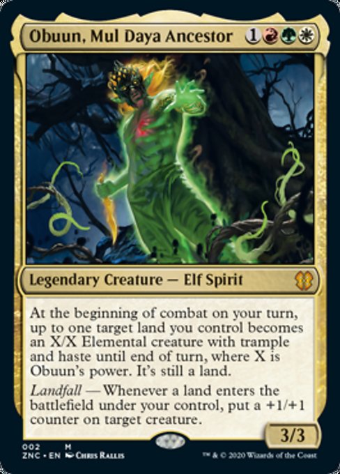 Obuun, Mul Daya Ancestor [Commander: Zendikar Rising]