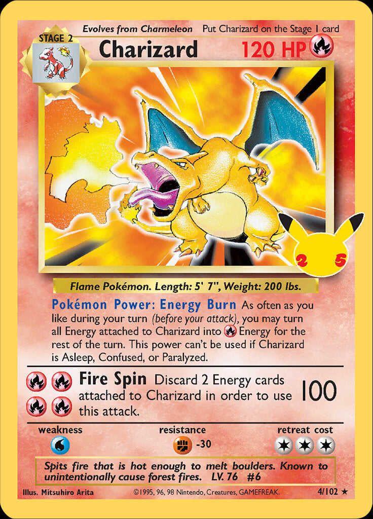 Charizard Psycic Type Pokemon Card Custom Charizard Art -  Finland