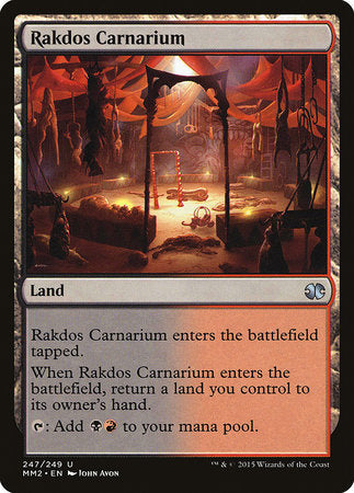 Rakdos Carnarium [Modern Masters 2015]