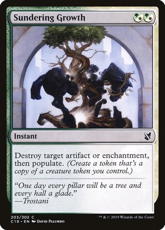 Sundering Growth [Commander 2019]