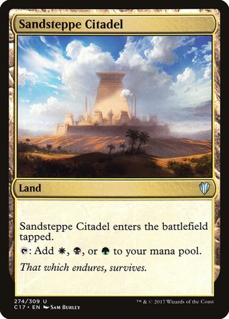 Sandsteppe Citadel [Commander 2017]