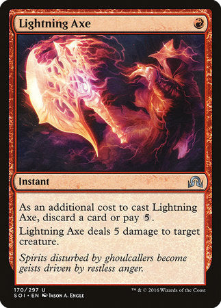 Lightning Axe [Shadows over Innistrad]