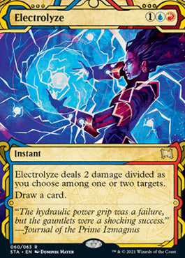 Electrolyze (Etched Foil) [Strixhaven Mystical Archive]