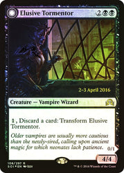 Elusive Tormentor // Insidious Mist [Shadows over Innistrad Prerelease Promos]