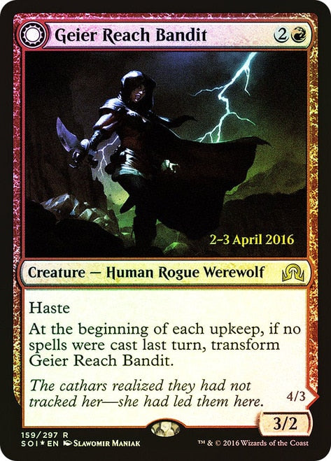 Geier Reach Bandit // Vildin-Pack Alpha [Shadows over Innistrad Prerelease Promos]