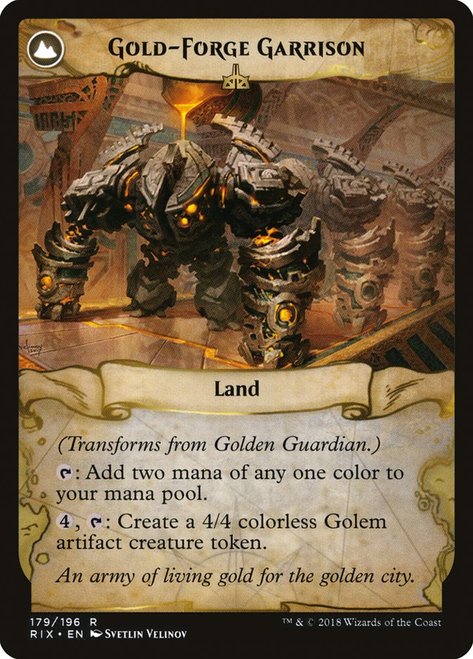 Golden Guardian [Rivals of Ixalan]