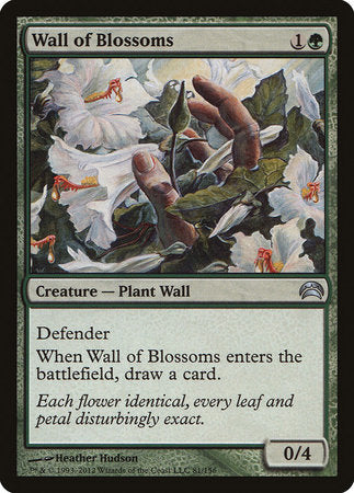 Wall of Blossoms [Planechase 2012]