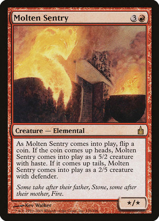 Molten Sentry [Ravnica: City of Guilds]