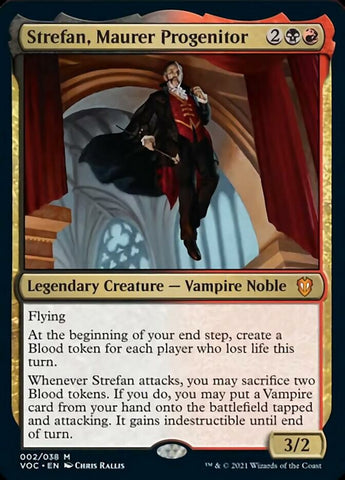 Strefan, Maurer Progenitor (Display Commander) [Innistrad: Crimson Vow Commander]