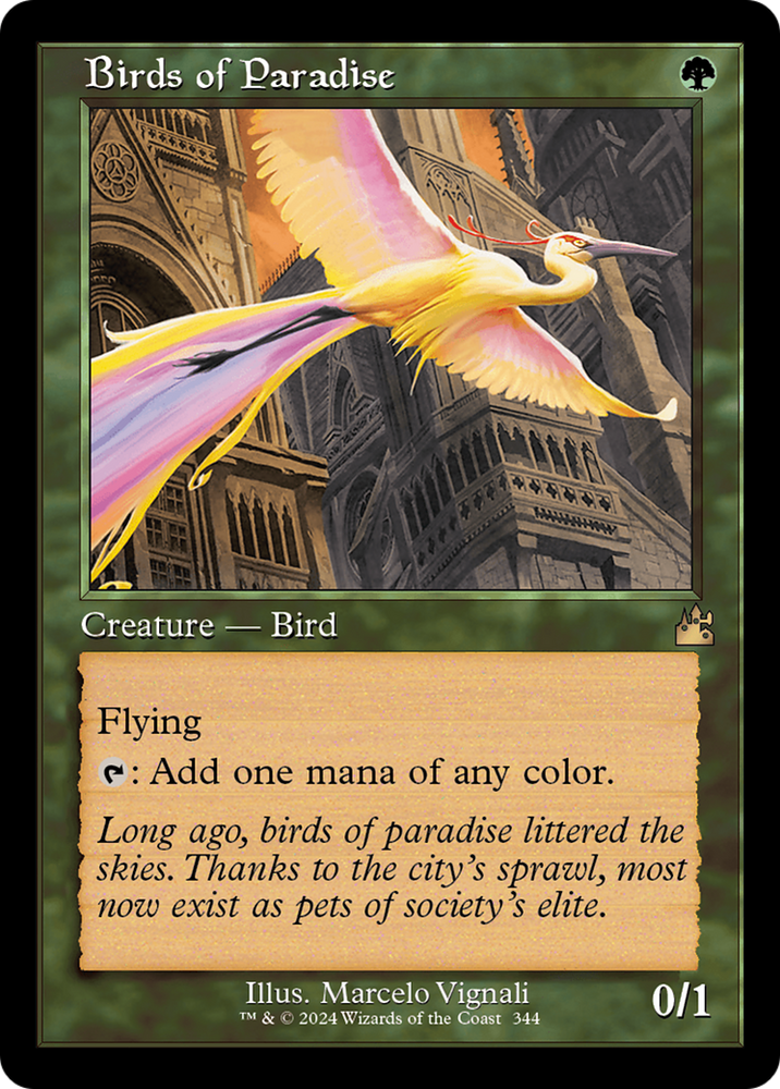 Birds of Paradise (Retro) [Ravnica Remastered]