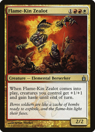 Flame-Kin Zealot [Ravnica: City of Guilds]